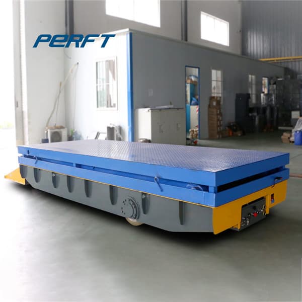 customized color busbar powered table lift transfer car factory